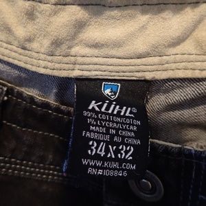 New KUHL Denim Pants, 34 x 32